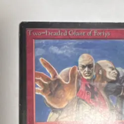 Magic: The Gathering Two-Headed Giant of Foriys Red Creature Beta Edition - Image 3
