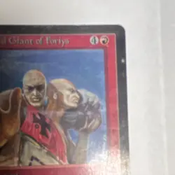 Magic: The Gathering Two-Headed Giant of Foriys Red Creature Beta Edition - Image 4