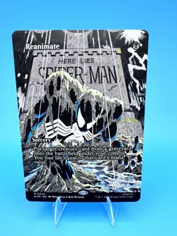 Magic The Gathering: Spider Man - Reanimate (Borderless) 0020 Mythic Non-Foil - Image 1