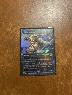 Michelangelo, Weirdness to 11 (Borderless) Teenage Mutant Ninja Turtles Foil - Image 2