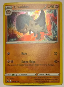 Pokemon TCG Black Star Promo - Cranidos - Holo - SWSH274 - NM - Image 2
