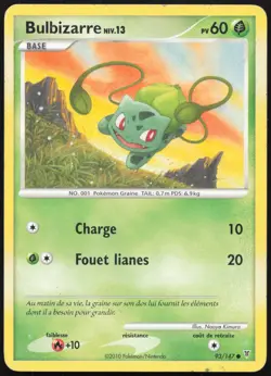 Carte Pokemon Bulbizarre 93/147 Vainqueurs Supremes Francais - Image 1