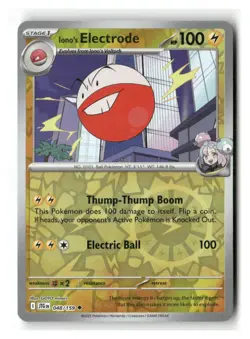 Iono's Electrode 048/159 Uncommon Journey Together Pokemon Reverse Holo NM - Image 1