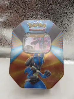Pokemon TCG Lucario V Forces Tin NEW & SEALED - Image 1