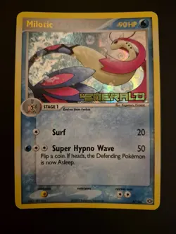 Milotic 8/106 Reverse Holo Stamped EX Emerald Pokemon Card MP - Image 1