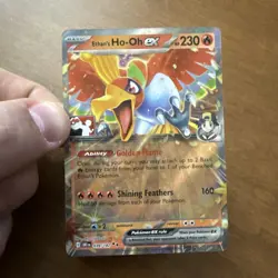Ethan's Ho-oh ex DRI 39/182 Play! Pokemon Prize Pack Stamp - Image 1