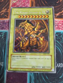 Yu-Gi-Oh! The Winged Dragon of Ra DOD-001 Prismatic Secret Rare Limited MP - Image 1