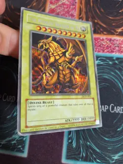 Yu-Gi-Oh! The Winged Dragon of Ra DOD-001 Prismatic Secret Rare Limited MP - Image 2