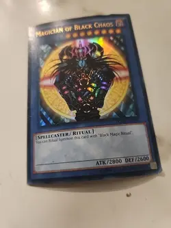 Magician of Black Chaos YGLD-ENC01 King of Games: Yugi's Legendary Decks HP - Image 3