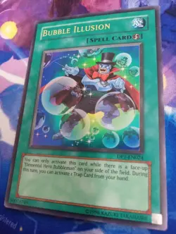 Yugioh - Bubble Illusion - DP1-EN024 - Ultra Rare - Unl Ed - LP - Image 1