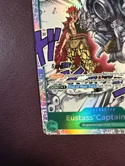 One Piece CCG Eustass Captain Kid ST02-013 Super Pre-release Promo - Image 5