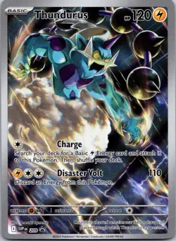 Thundurus 209 Promo NM Pokemon Card TCG Illustration Rare - Image 1