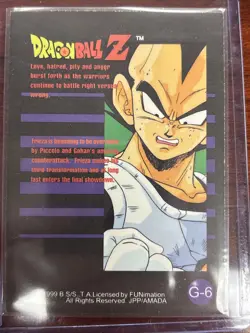 Dragon Ball Z Frieza Revived Foil Card - Image 2