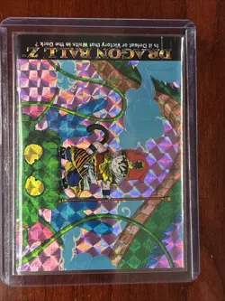 Dragon Ball Z Card #10 Gohan & Dragonos Artbox Prism Foil TCG 1996 JPP/AMADA - Image 1