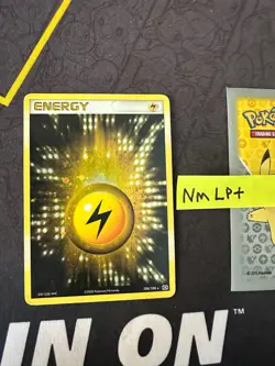 Pokemon Card Lightning Energy EX Emerald Holo Rare 104/106 332 💎NM LP +💎 - Image 1