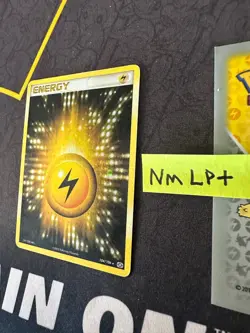 Pokemon Card Lightning Energy EX Emerald Holo Rare 104/106 332 💎NM LP +💎 - Image 3