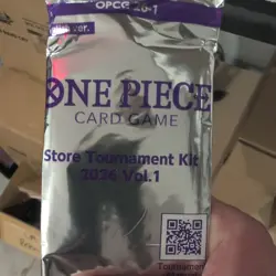 One Piece Card Game Store Tournament Kit 2026 Vol 1 English Sealed IN HAND - Image 1