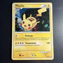 NM Pikachu Holo Black Star Promo HGSS03 2010 Rare HeartGold Card - Image 1