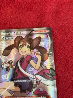Shauna 111A/124 Alternate Art Holo Pokemon Card Lp++ - Image 3