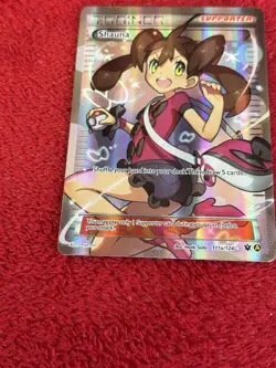 Shauna 111A/124 Alternate Art Holo Pokemon Card Lp++ - Image 4