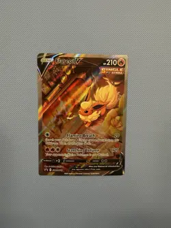 Flareon V SWSH179 SWSH: Sword & Shield Promo Cards Holo 10 CONTENDER - Image 1