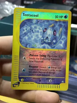 Tentacool 113/147 Aquapolis 2002 Reverse Holo e-Series Pokemon Card TCG - Image 3