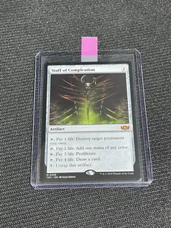 Staff of Compleation / MTG Commander "Tarkir: Dragonstorm" / Near Mint - Image 3