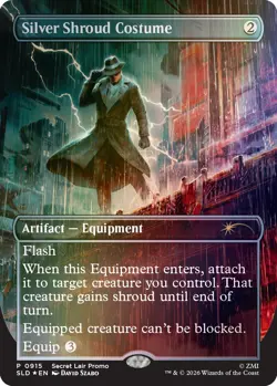Secret Lair x Fallout: Silver Shroud Costume | Foil Edition | Presale - Image 1