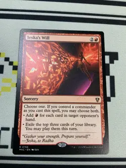 Jeska's Will (Commander: Murders at Karlov Manor #156) MTG - Image 1