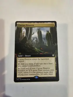 Cactus Preserve (Extended Art) Commander: Outlaws of Thunder Junction Regular - Image 1