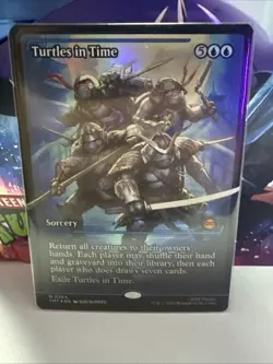 Turtles in Time (Showcase) #0284 FOIL Teenage Mutant Ninja Turtles NM ENG MTG - Image 1