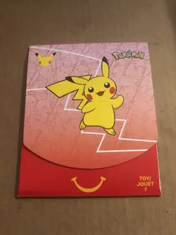 Pokemon McDonald S 25th Anniversary 2021 Toy With Card Pack Brand New - Image 1