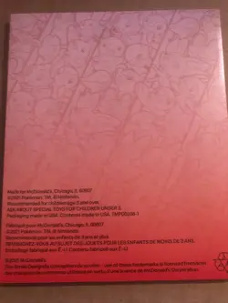 Pokemon McDonald S 25th Anniversary 2021 Toy With Card Pack Brand New - Image 2