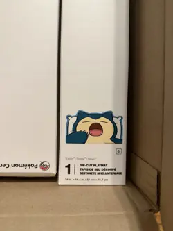 Snorlax Die-Cut Playmat Sleepy Snorlax - Pokemon Center Exclusive Pokemon TCG - Image 2