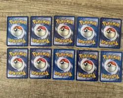 Vintage Pokemon Card Lot – DAMAGED / HP – Pikachu, Mew, Machamp, Promos - Image 2