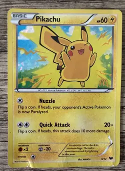 Vintage Pokemon Card Lot – DAMAGED / HP – Pikachu, Mew, Machamp, Promos - Image 3