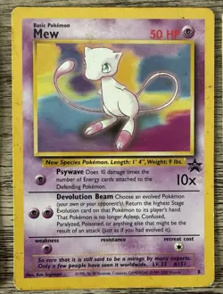 Vintage Pokemon Card Lot – DAMAGED / HP – Pikachu, Mew, Machamp, Promos - Image 4