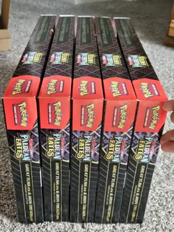 Pokemon Paldean Fates Great Tusk & Iron Treads Premium Cillection - Lot of 5 - Image 2
