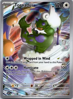 Tornadus 210 Promo NM Pokemon Card TCG IR Illustration Rare - Image 1