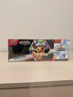 Pokemon TCG Prismatic Evolutions Sam’s Club Booster & Bundle Surprise Box Sealed - Image 1