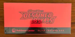 Destined Rivals Elite Trainer Box Pokemon Center Exclusive ETB Factory Sealed - Image 3