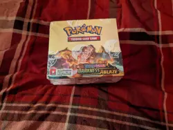 Pokemon Sword & Shield Darkness Ablaze Booster Box Sealed 36pk 820650817120 - Image 1