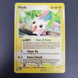 Plusle - 8/97 - Holo Rare e-Series EX Dragon - Pokemon TCG - Damaged - Image 4