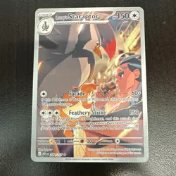 Pokemon TCG Larry's Staraptor 249/217 ASC Stage 2 Full Art Bird 150HP English - Image 1