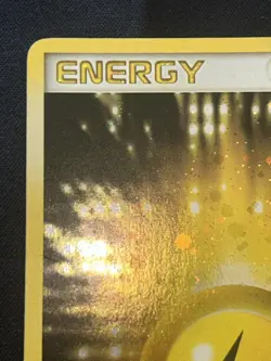 Pokemon TCG Lightning Energy 104/106 Holo Rare EX Emerald - LP - Image 3
