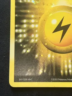 Pokemon TCG Lightning Energy 104/106 Holo Rare EX Emerald - LP - Image 4