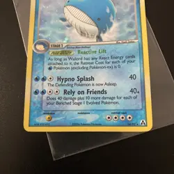 Pokemon TCG Wailord 14/92 EX Legend Maker RARE Holo Nice Condition - Image 4