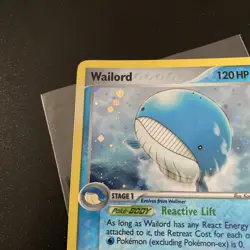 Pokemon TCG Wailord 14/92 EX Legend Maker RARE Holo Nice Condition - Image 5