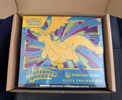 Pokemon TCG Ascended Heroes ETB Pokemon Center New Sealed In Hand UK Seller - Image 1