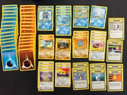 Pokemon TCG Vintage Jungle (1999) Theme Deck "Water Blast" OPENED - Image 2